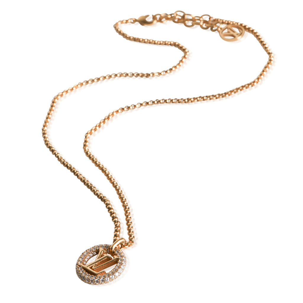 Louis Vuitton Gold-Plated  Louise By Night Pendant