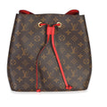 Louis Vuitton Coquelicot Monogram Canvas Neonoe MM