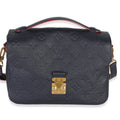 Louis Vuitton Marine Rouge Monogram Empreinte Pochette Metis
