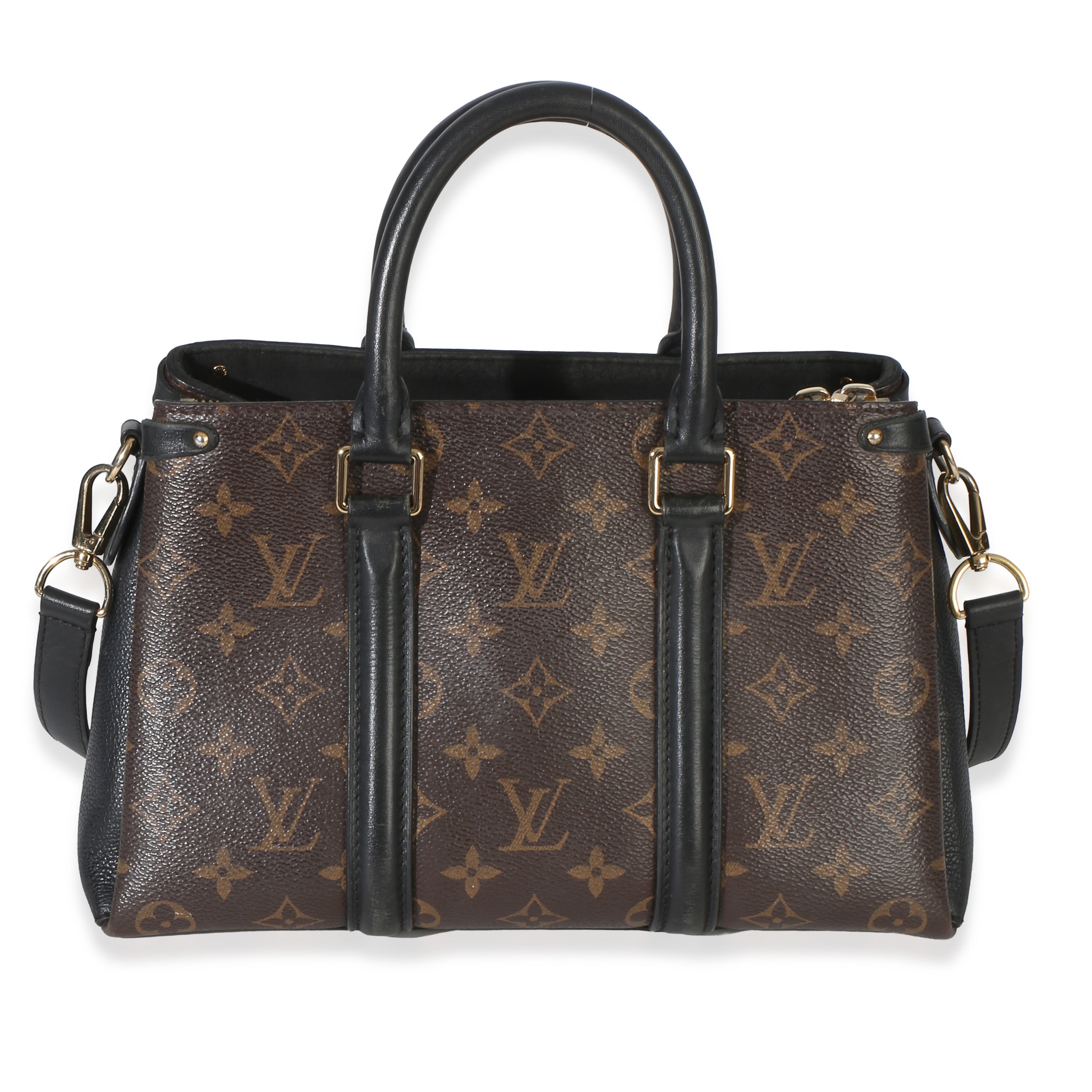 Louis Vuitton Black Monogram Canvas Soufflot BB