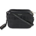 Saint Laurent Black Crocodile Embossed Calfskin Mini Camera Bag
