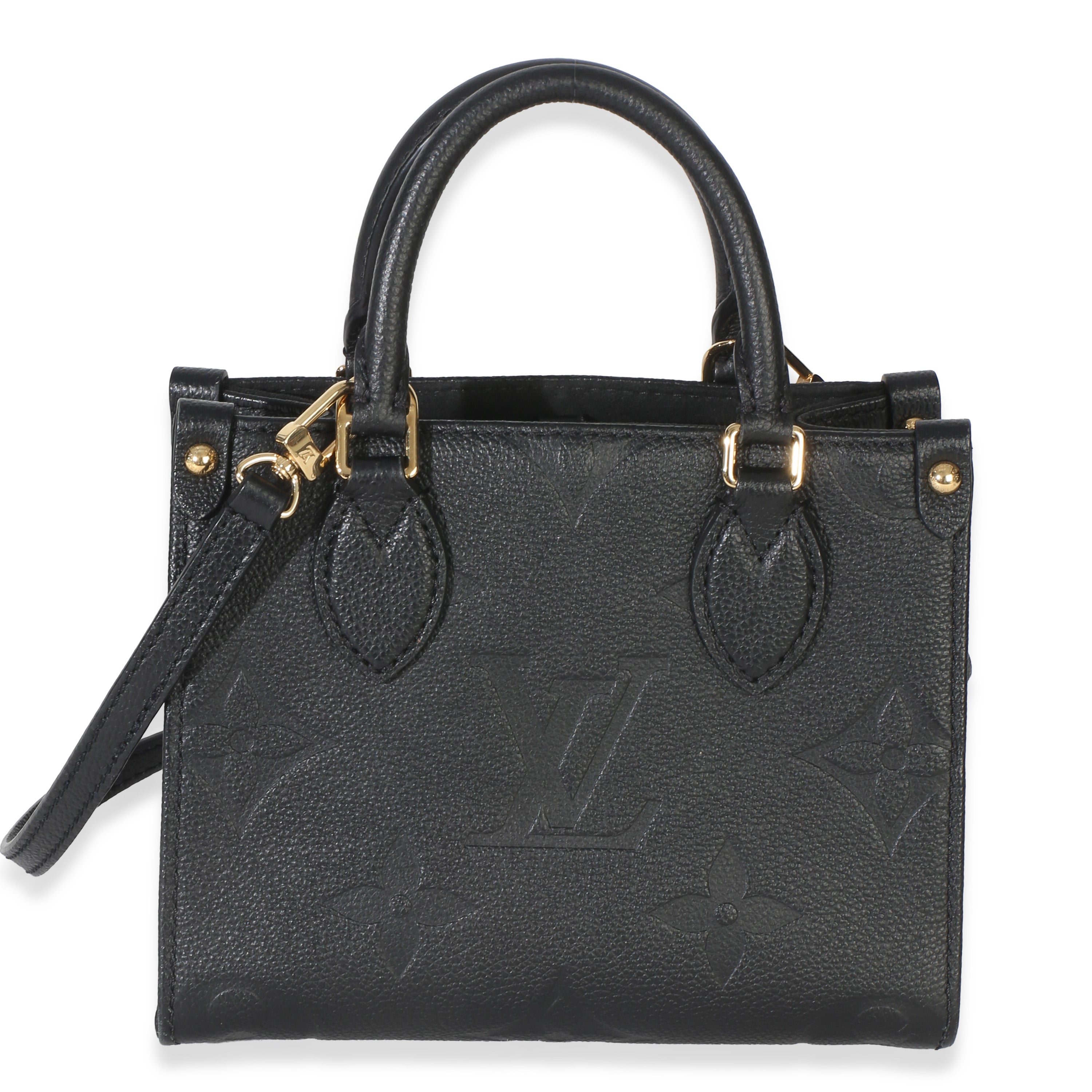 Louis Vuitton Black Monogram Empreinte Onthego BB