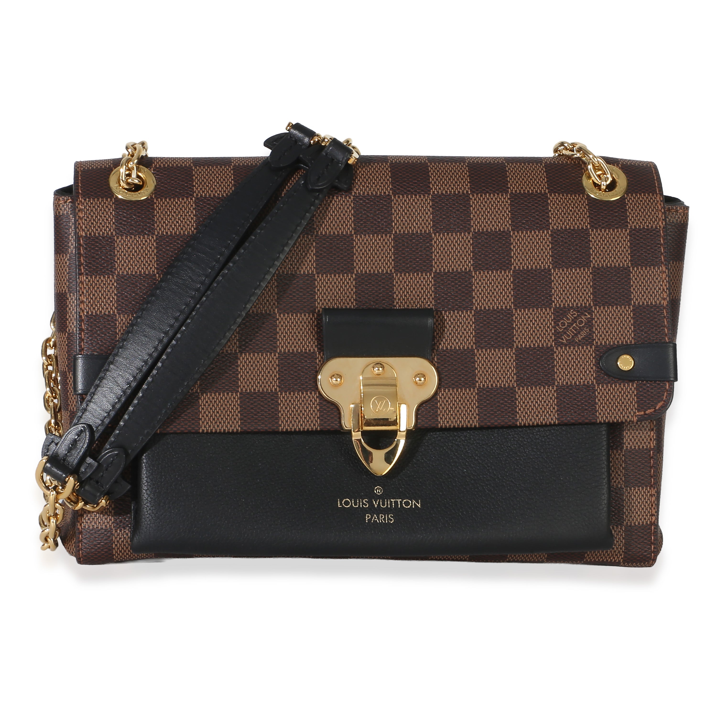 Louis Vuitton Black Damier Ebene Canvas Vavin PM