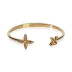 Louis Vuitton Gold-Plated  Louisette Signature Bracelet