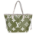 Louis Vuitton Kaki Monogram Giant Neverfull MM
