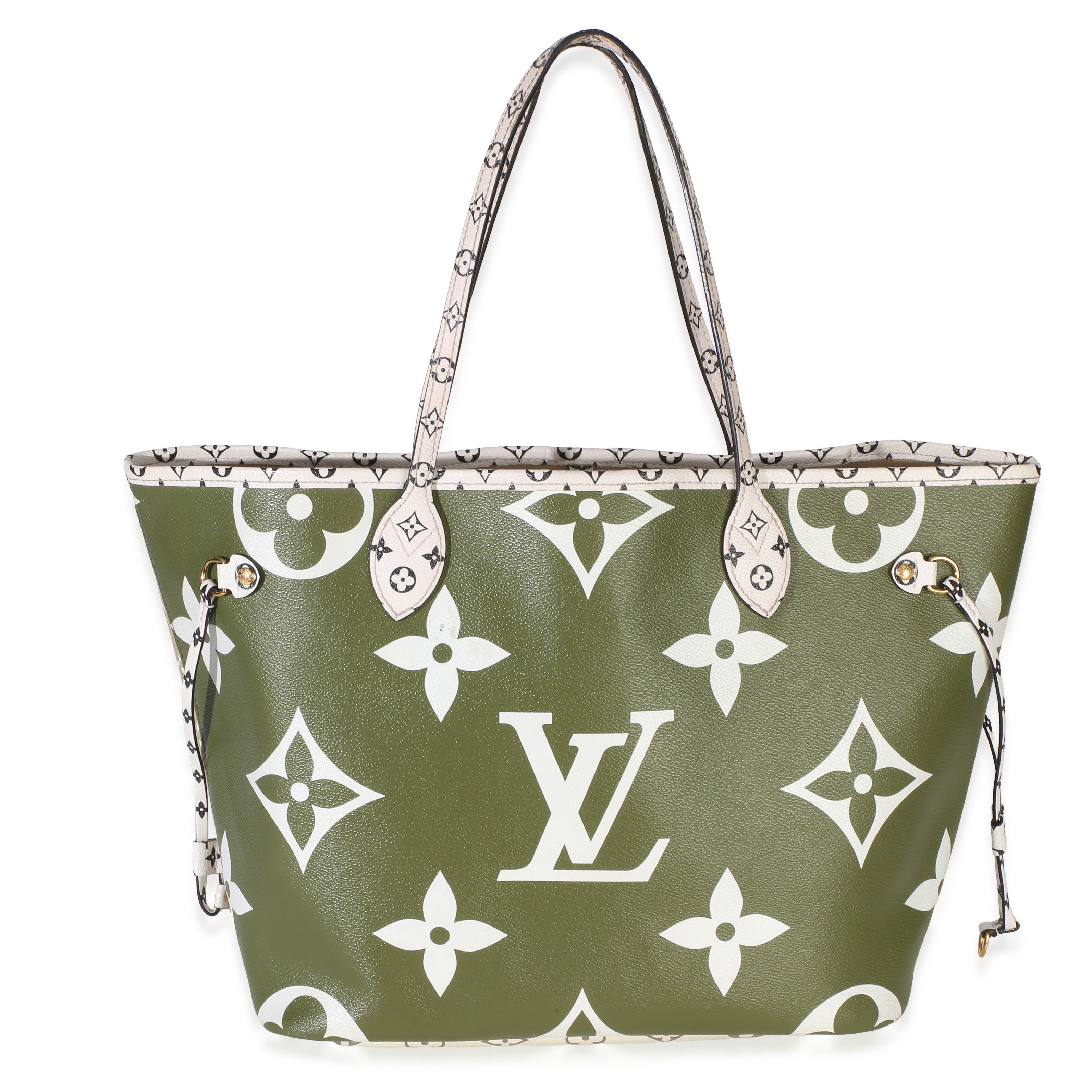 Louis Vuitton Kaki Monogram Giant Neverfull MM