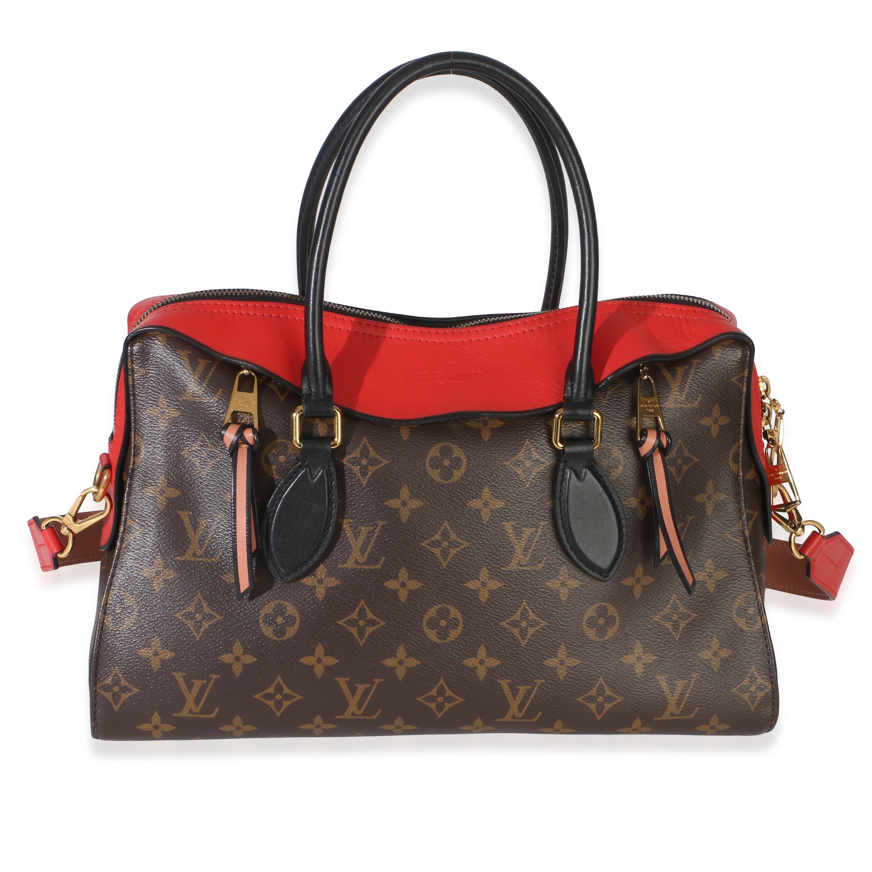 Louis Vuitton Pink Red Monogram Canvas Tuileries NM