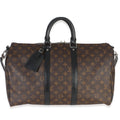 Louis Vuitton Monogram Macassar Keepall Bandouliere 45
