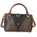 Louis Vuitton Black Monogram Canvas V Tote BB