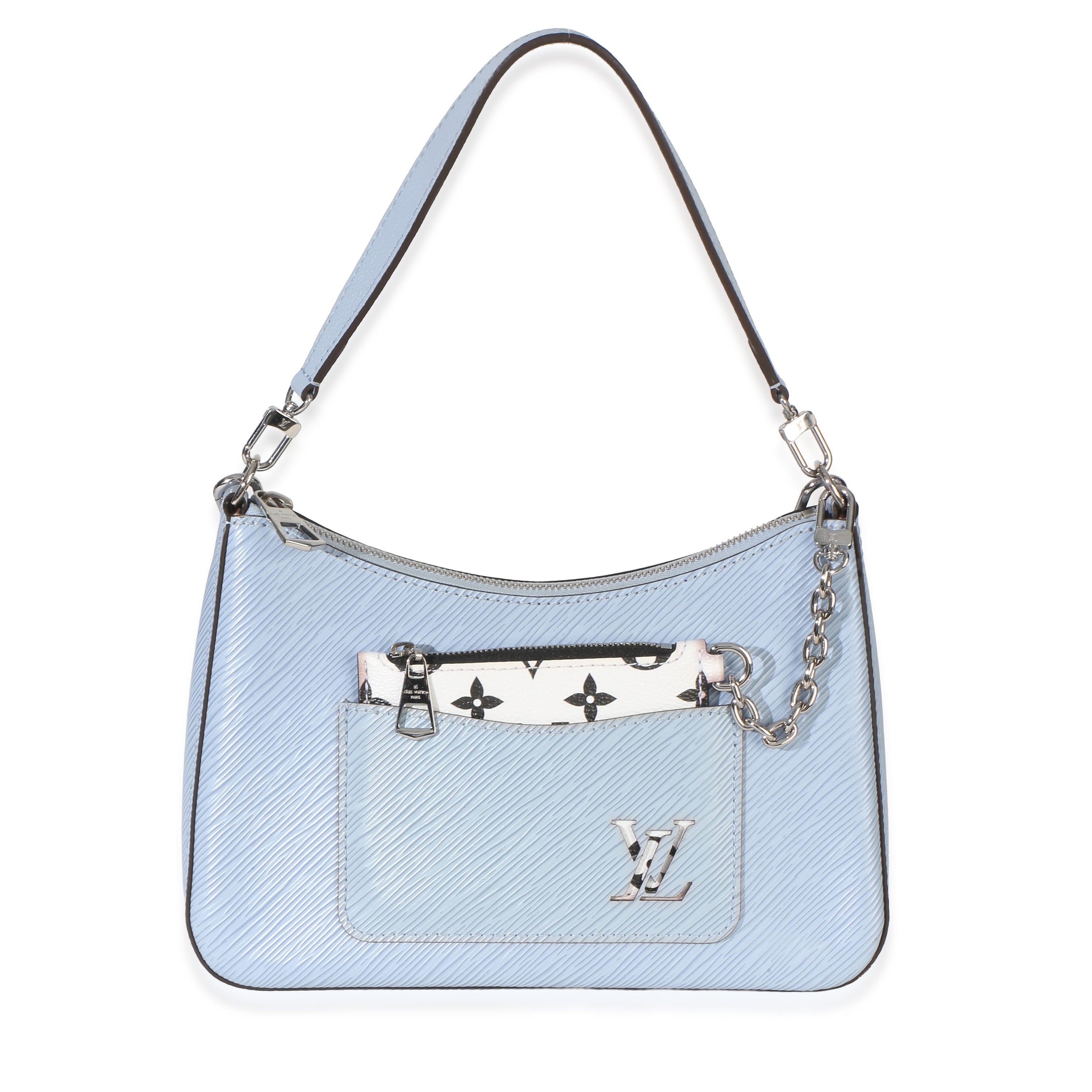 Louis Vuitton Blue Epi Monogram Marelle Shoulder