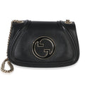 Gucci Black Calfskin Blondie Small Chain Shoulder Bag