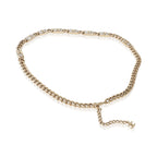 Chanel Gold-Plated  2021 Strass Logo Belt