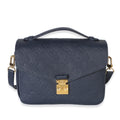 Louis Vuitton Marine Rouge Monogram Empreinte Pochette Metis