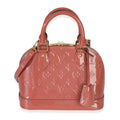 Louis Vuitton Rose Litchi Monogram Vernis Alma BB