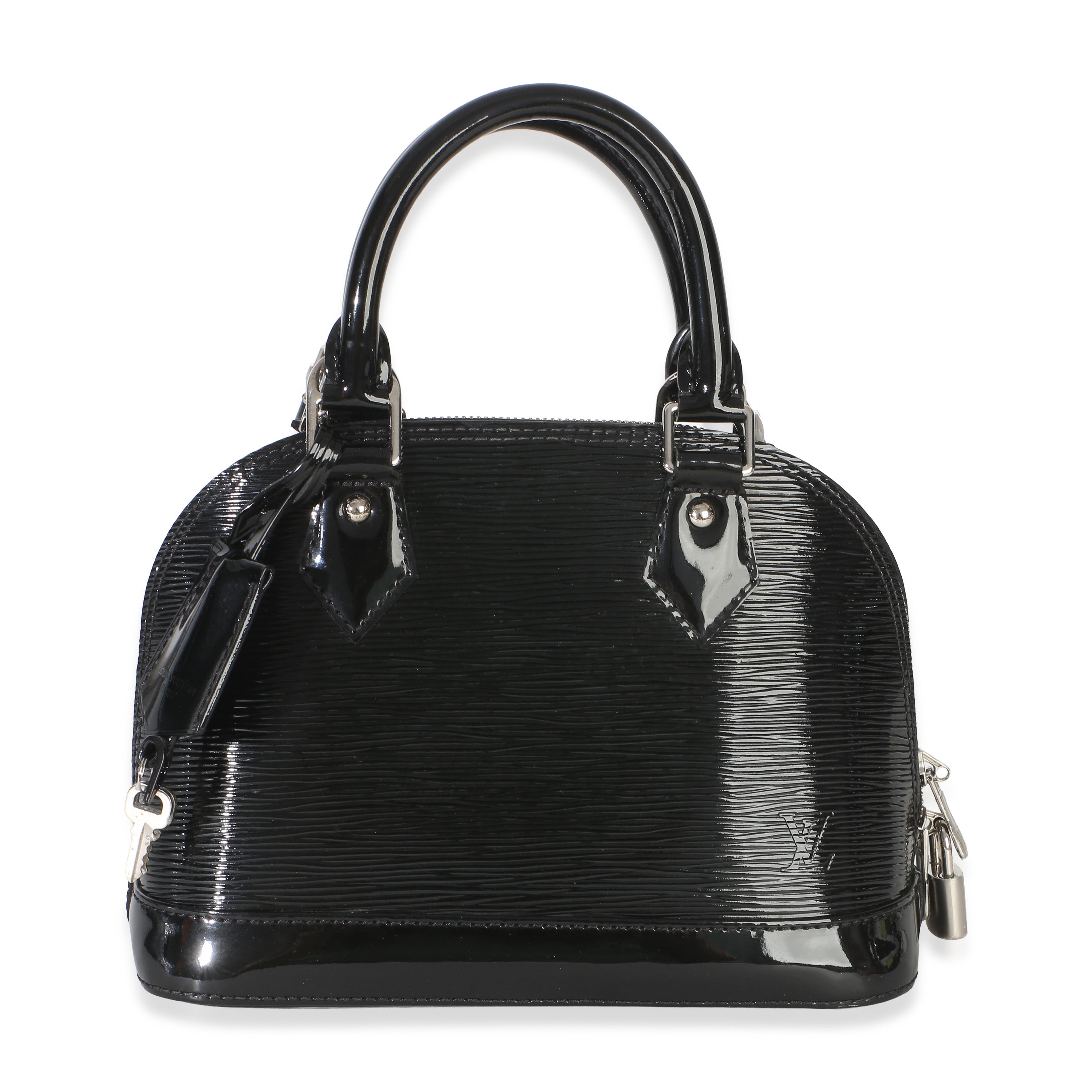 Louis Vuitton Black Epi Electric Alma BB