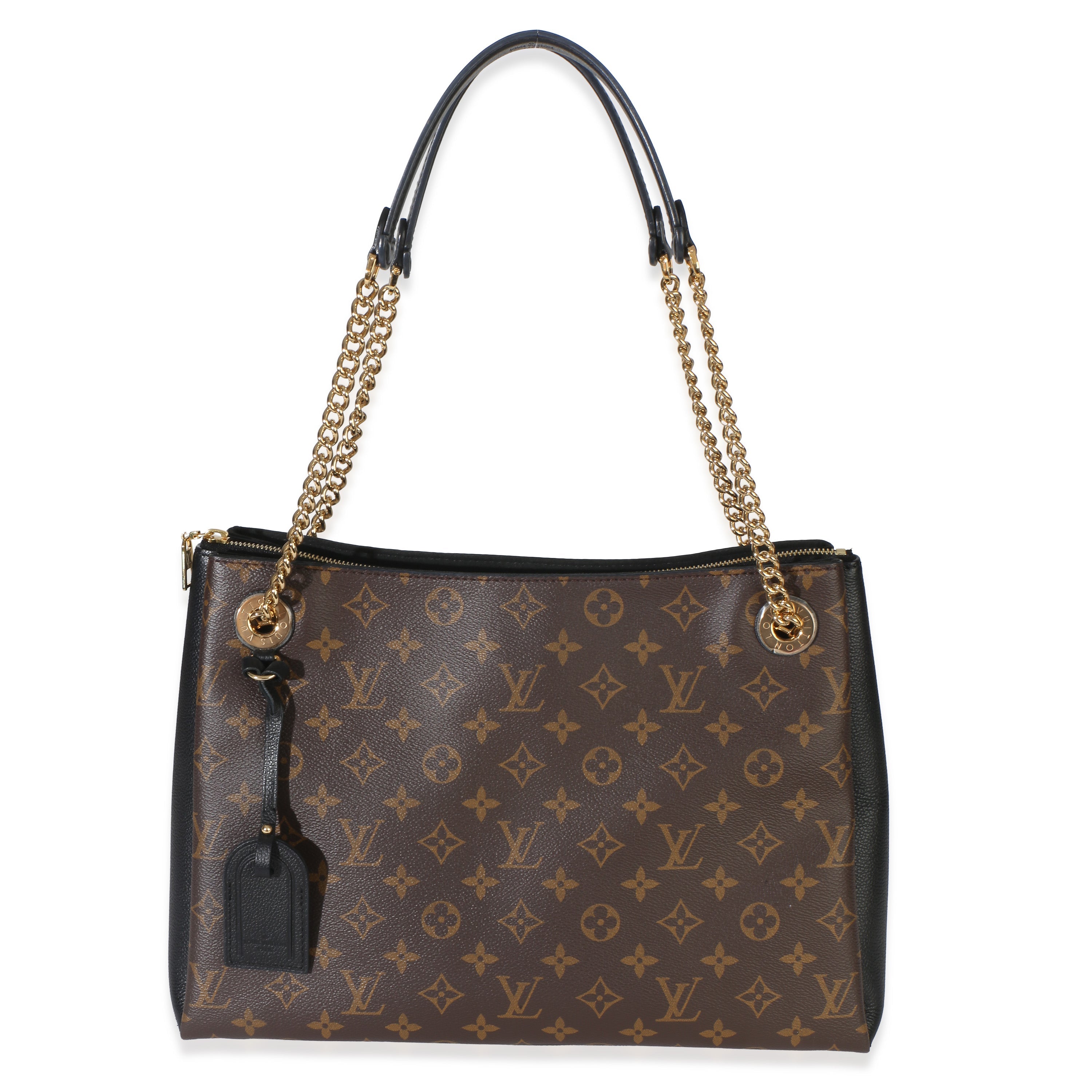 Louis Vuitton Black Monogram Canvas Surene MM