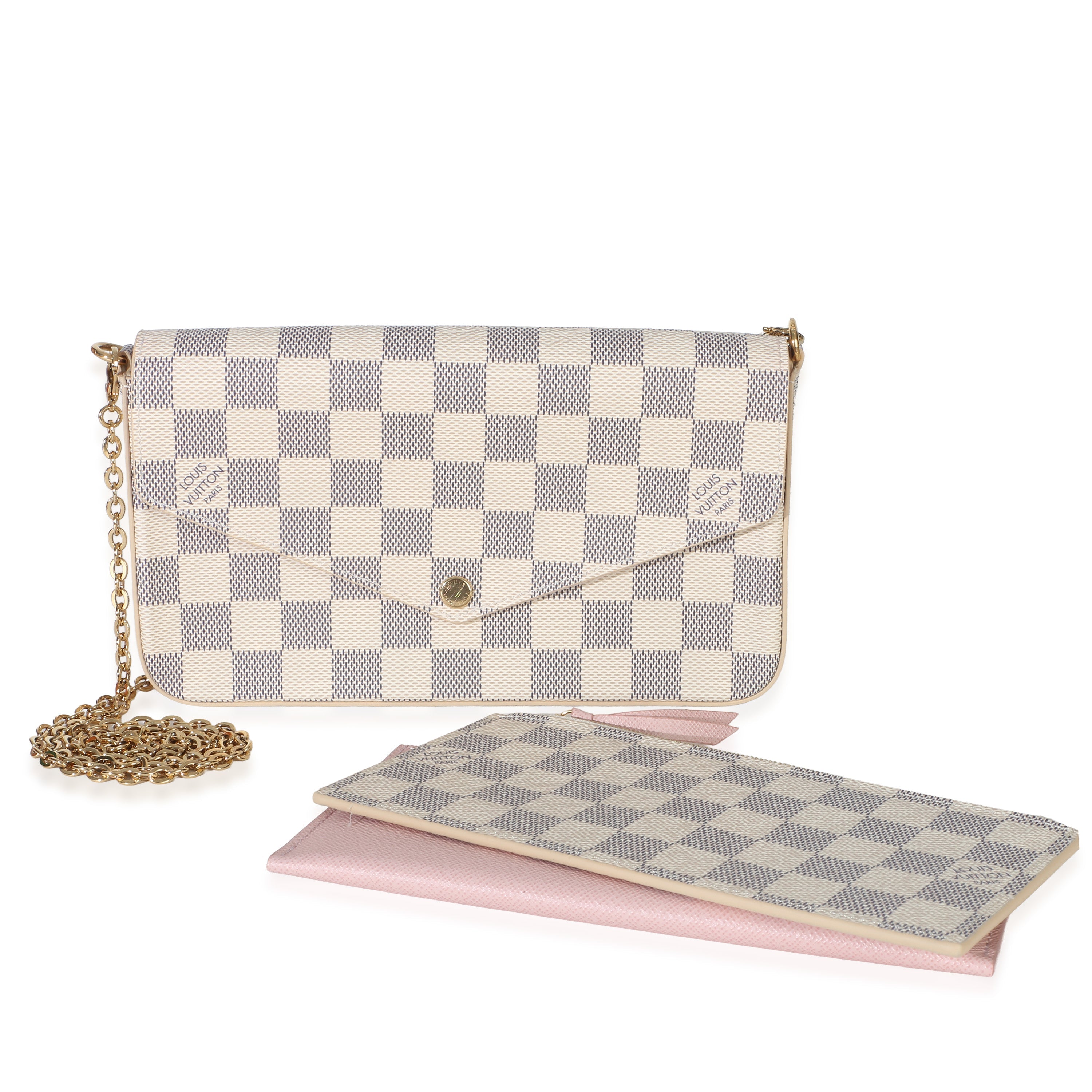 Louis Vuitton Damier Azur Canvas Felicie Pochette