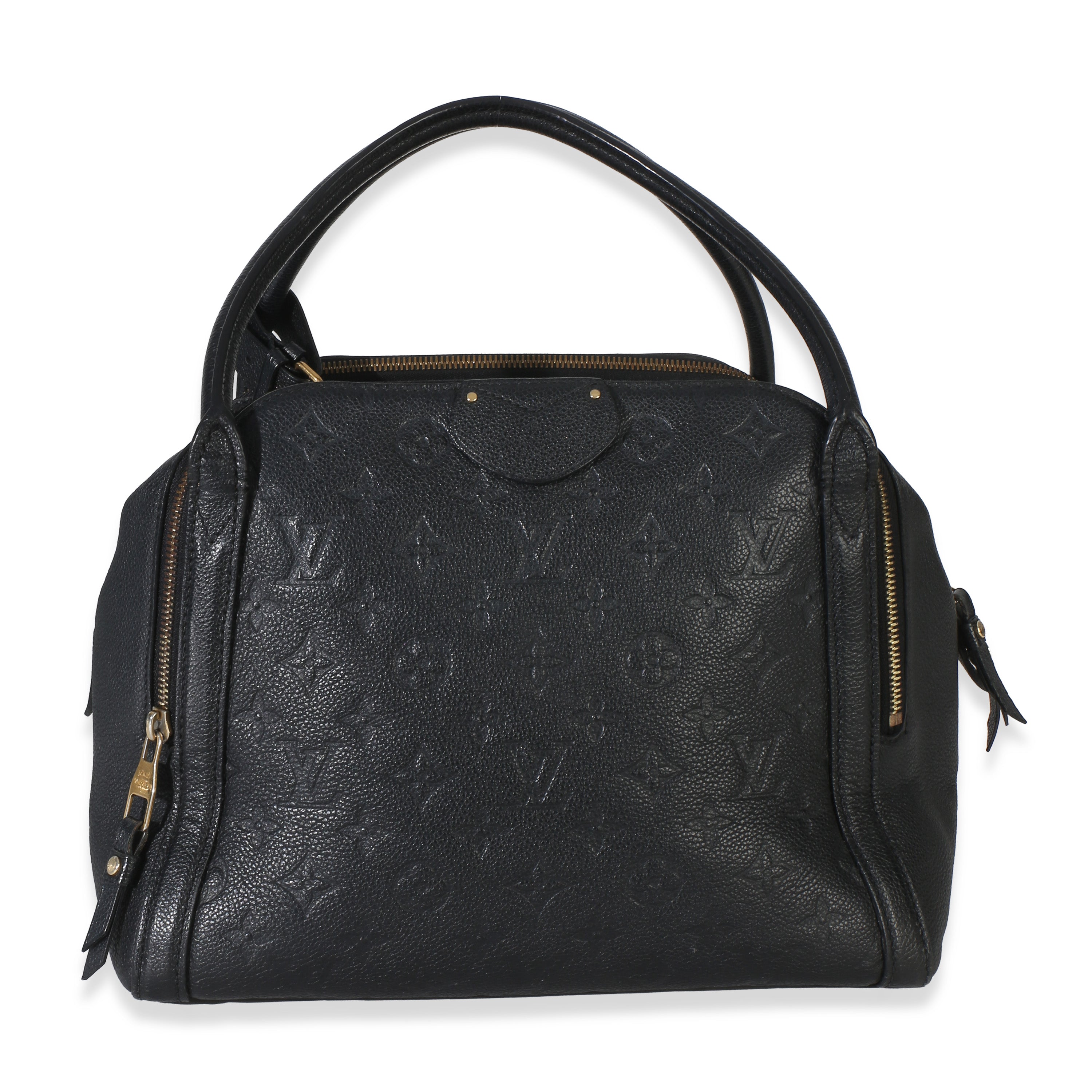 Louis Vuitton Black Monogram Empreinte Marais MM