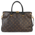 Louis Vuitton Black Monogram Canvas Pallas Tote MM
