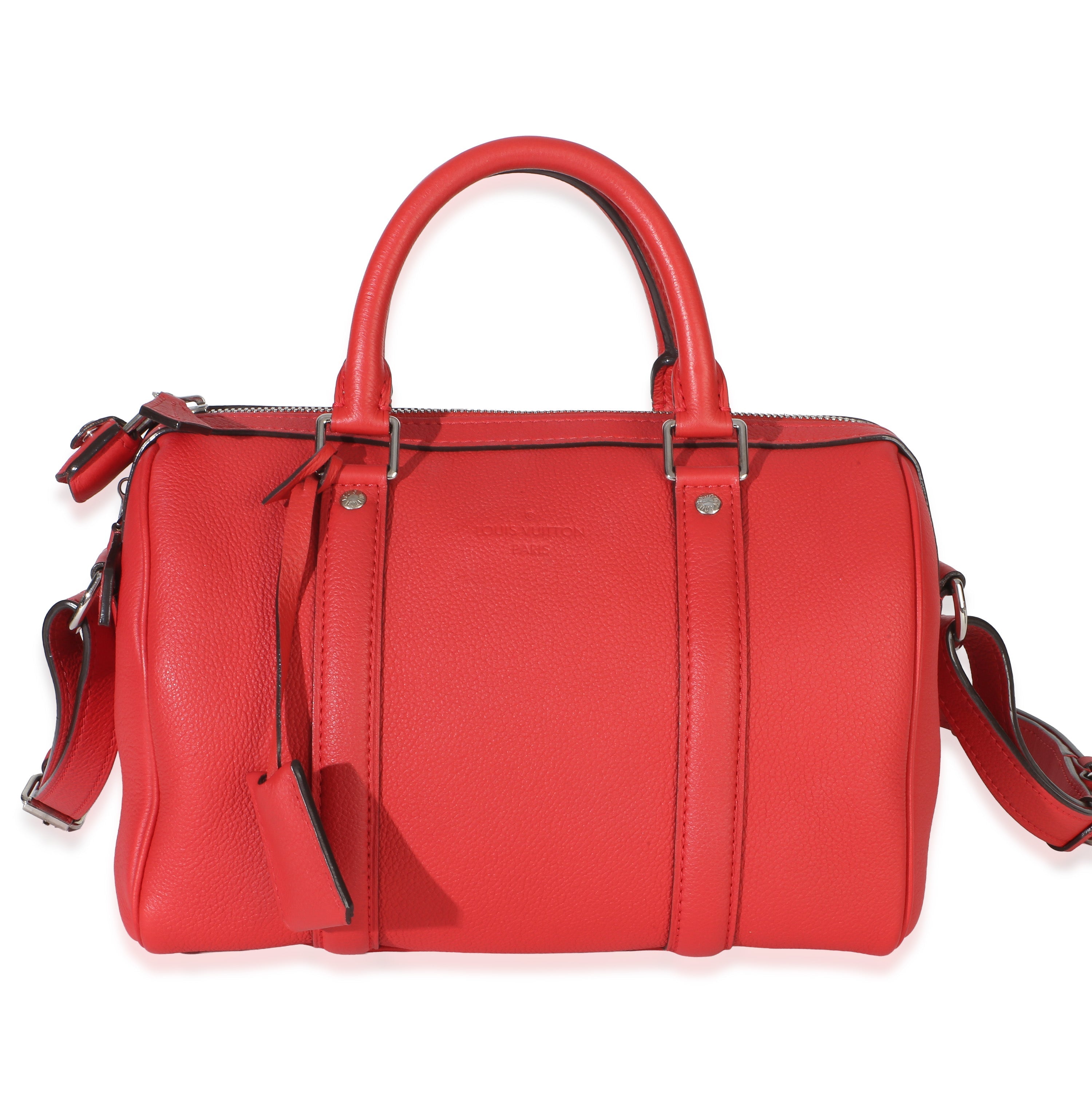 Louis Vuitton Cherry Calfskin Sofia Coppola SC Speedy PM