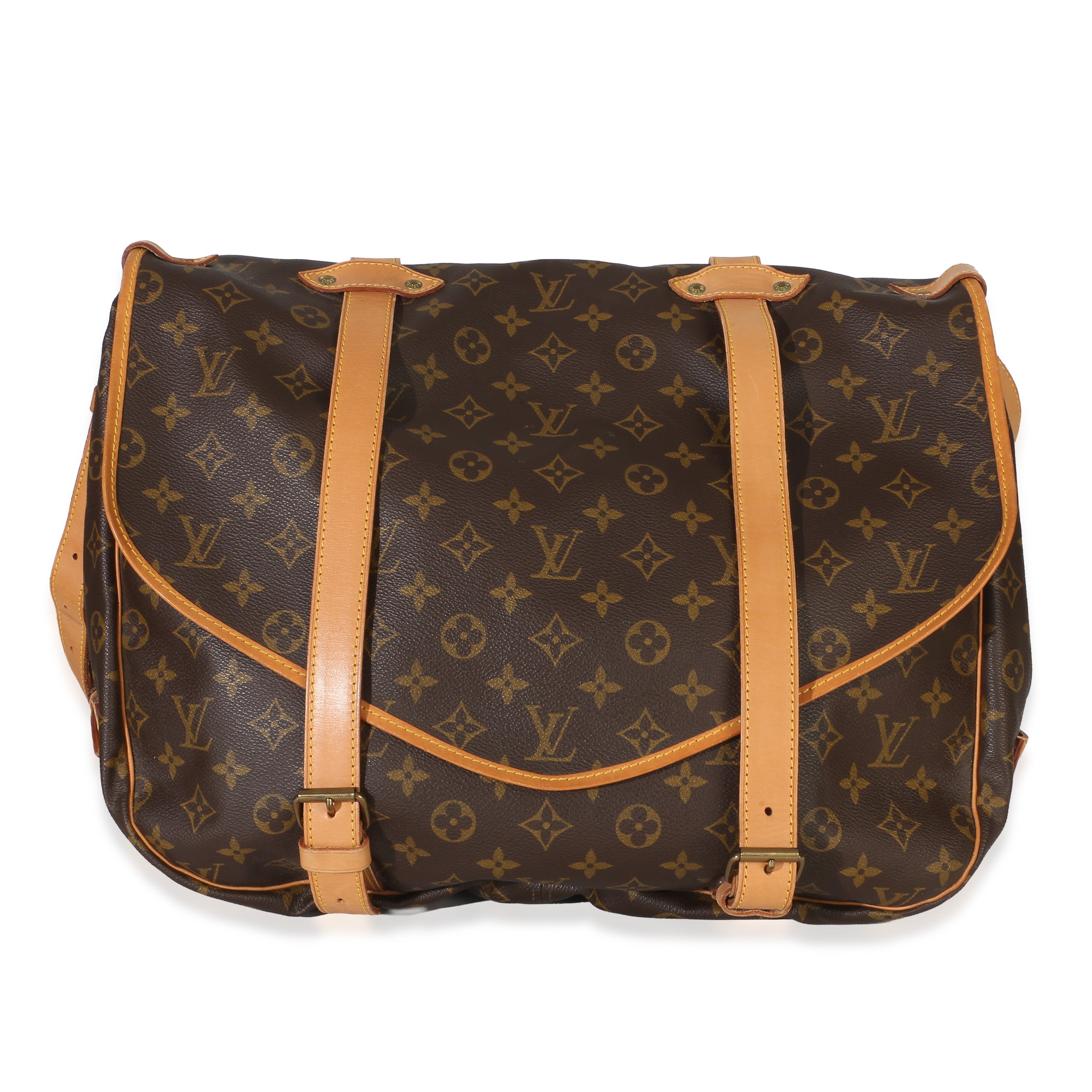 Louis Vuitton Monogram Canvas Saumur 43