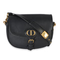 Christian Dior Black Box Calfskin Medium Bobby Flap Bag