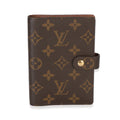 Louis Vuitton Monogram Canvas Small Ring Agenda Cover