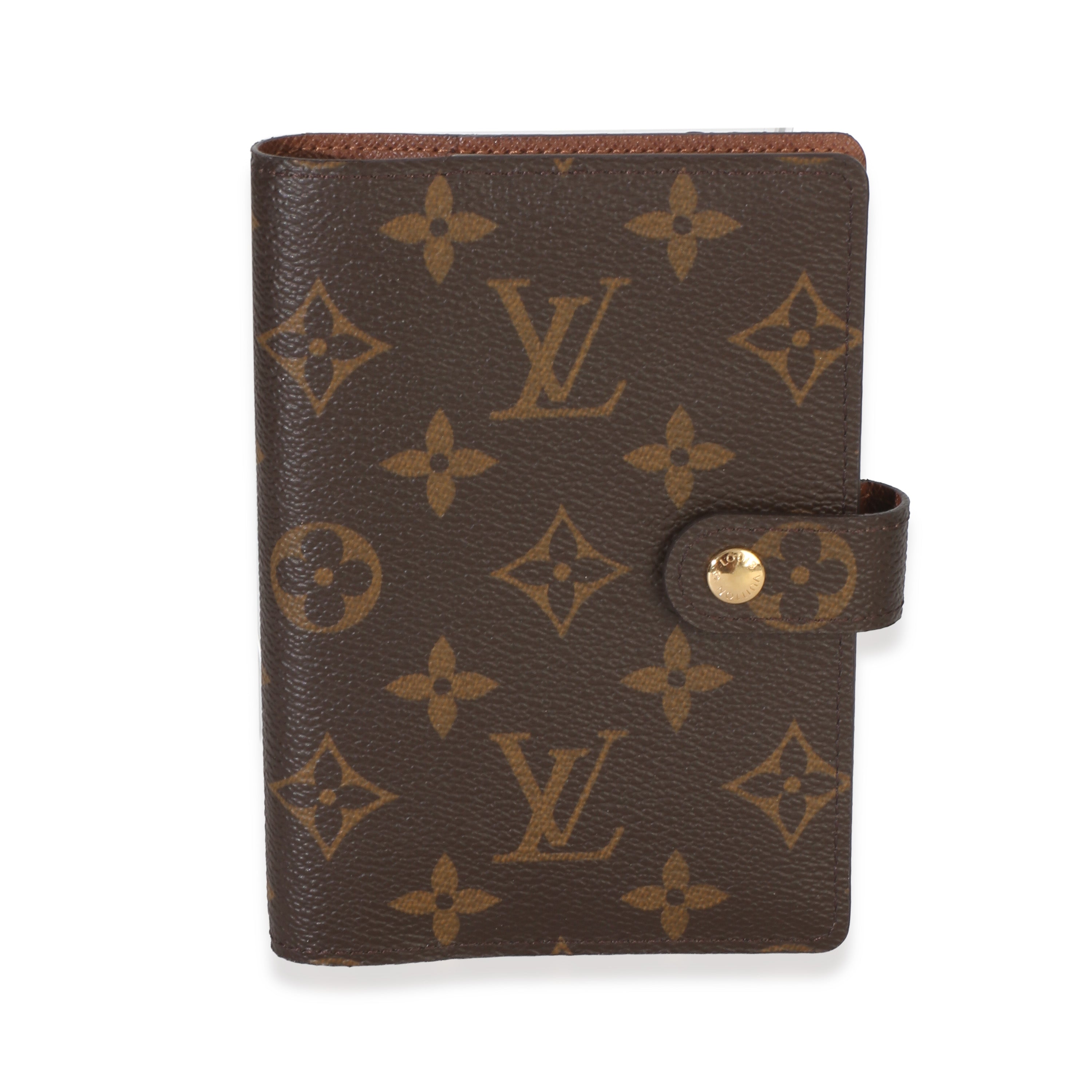 Louis Vuitton Monogram Canvas Small Ring Agenda Cover