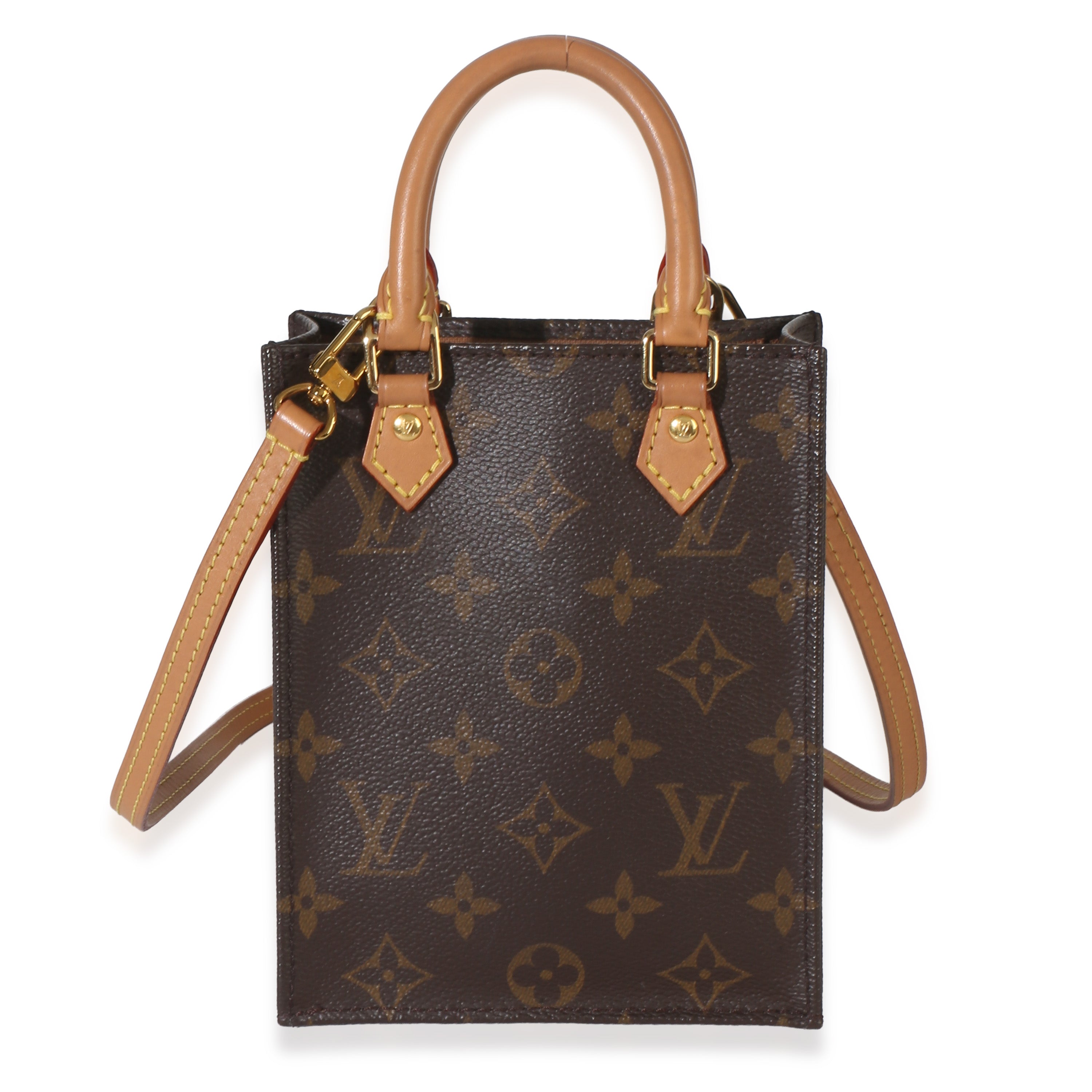 Louis Vuitton Monogram Canvas Petit Sac Plat