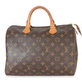 Louis Vuitton Monogram Canvas Speedy 30