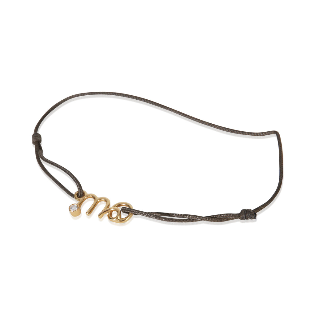 Christian Dior Yellow Gold Diamond Oui Bracelet