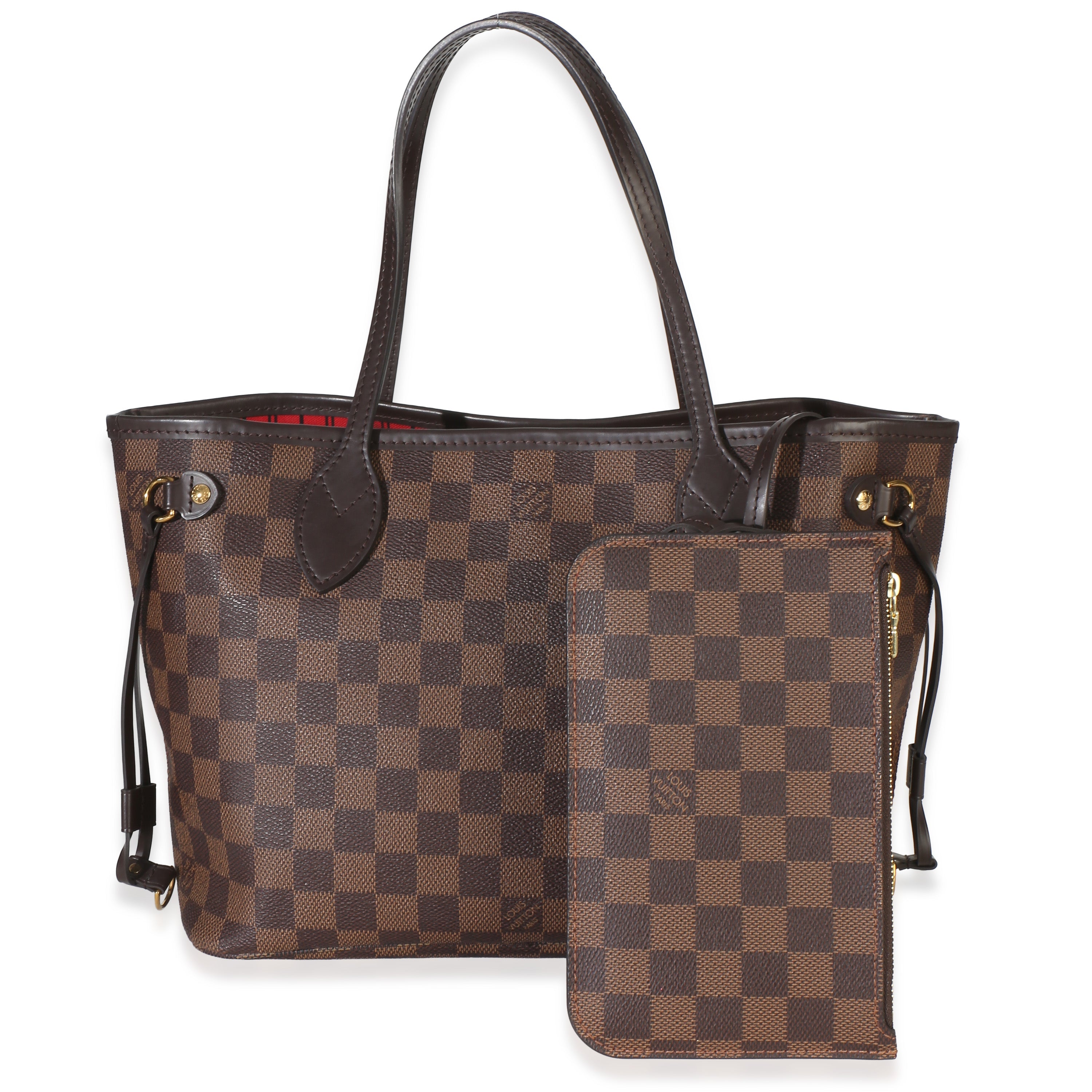 Louis Vuitton Damier Ebene Canvas Neverfull PM