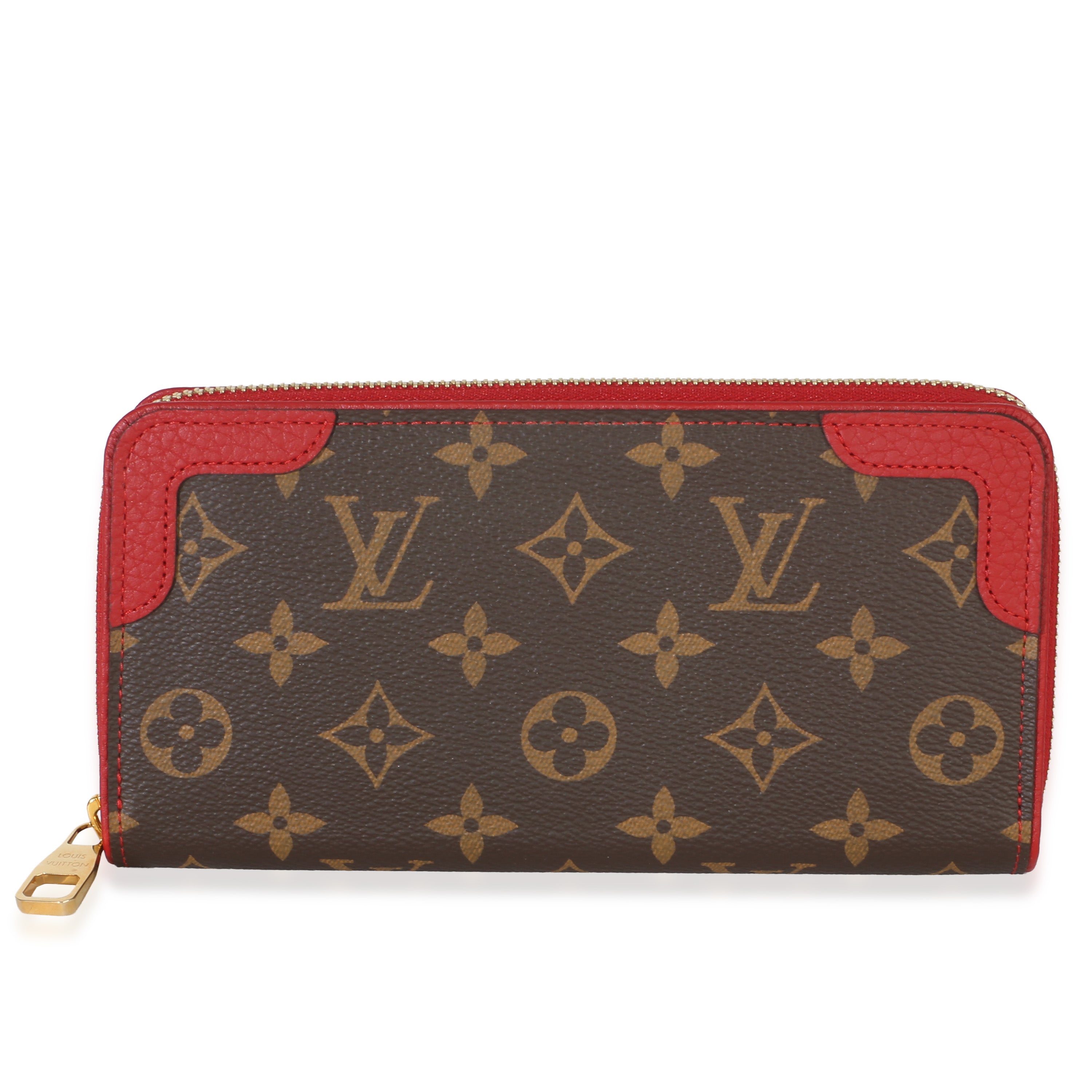 Louis Vuitton Cherry Monogram Canvas Retiro Zippy Wallet