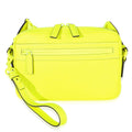 Gucci Fluorescent Yellow Rubber Effect Monogram GG Crossbody Bag