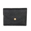 Louis Vuitton Black Monogram Empreinte Victorine Wallet