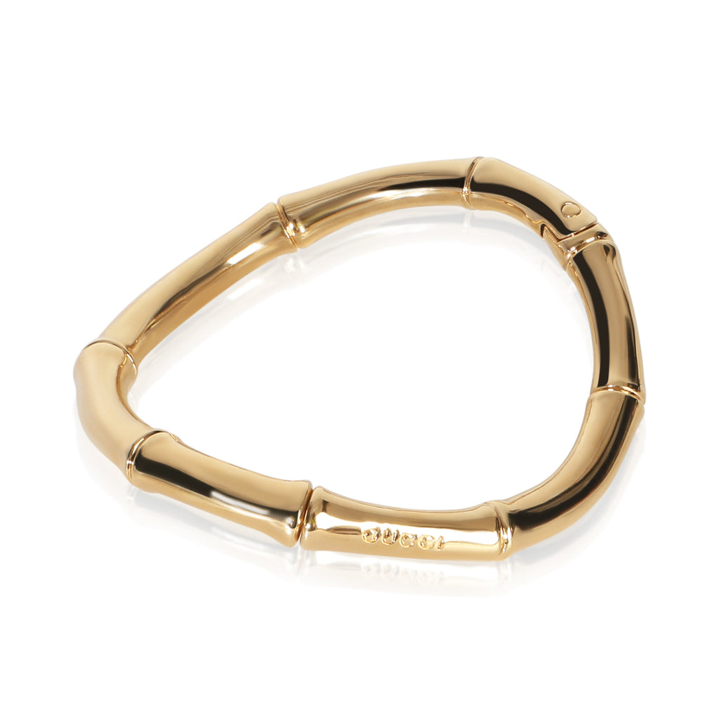 Gucci Gold-Plated  Large Bamboo Choker Necklace
