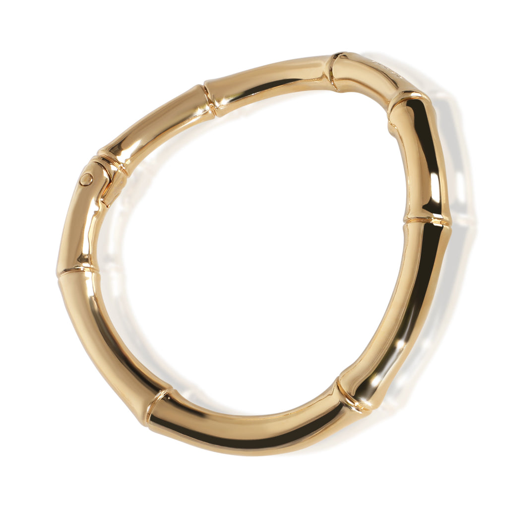 Gucci Gold-Plated  Large Bamboo Choker Necklace