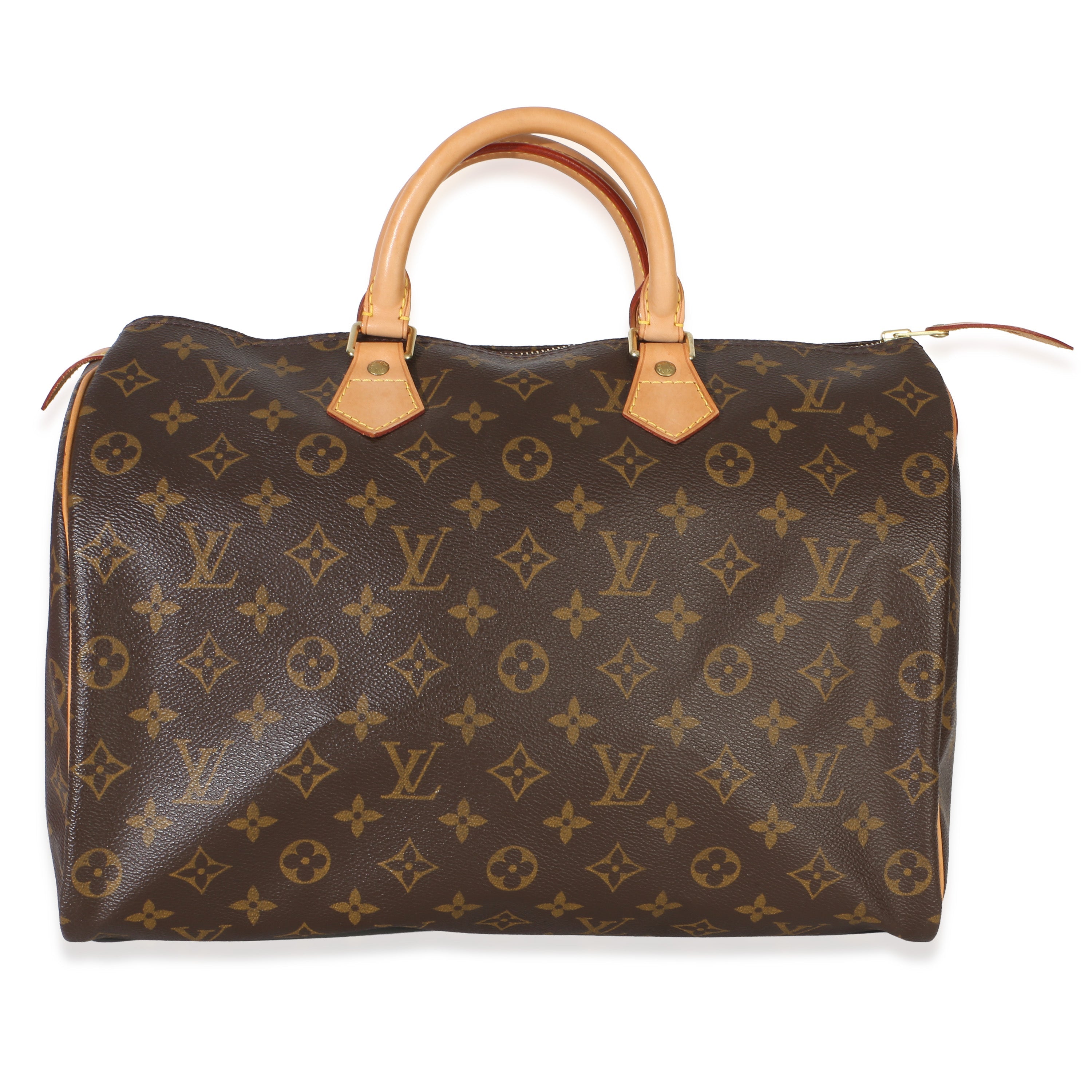Louis Vuitton Brown Monogram Canvas Speedy 35