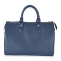 Louis Vuitton Toledo Blue Epi Speedy 25