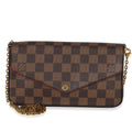 Louis Vuitton Cerise Damier Ebene Canvas Felicie Pochette