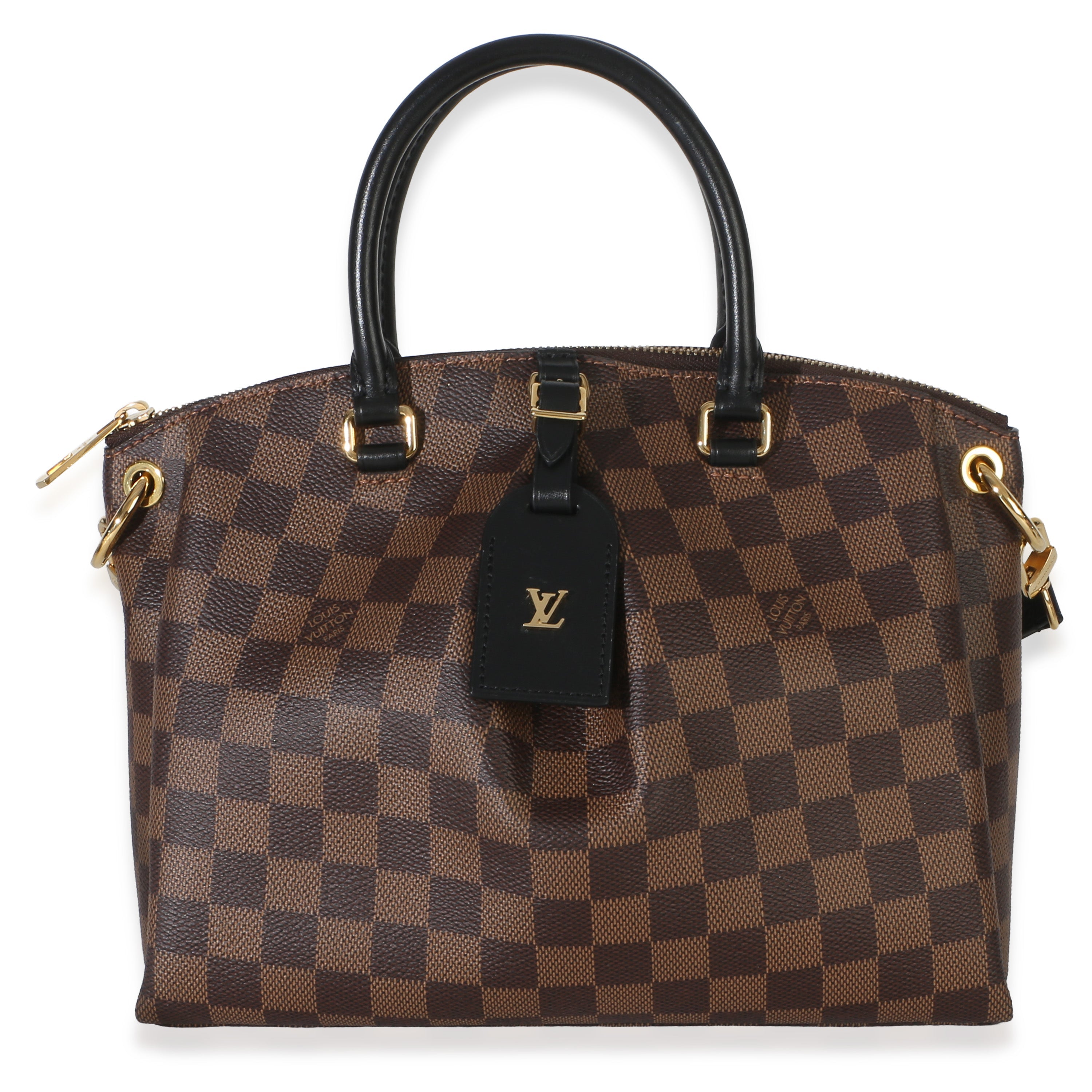 Louis Vuitton Black Damier Ebene Canvas Odeon Tote PM