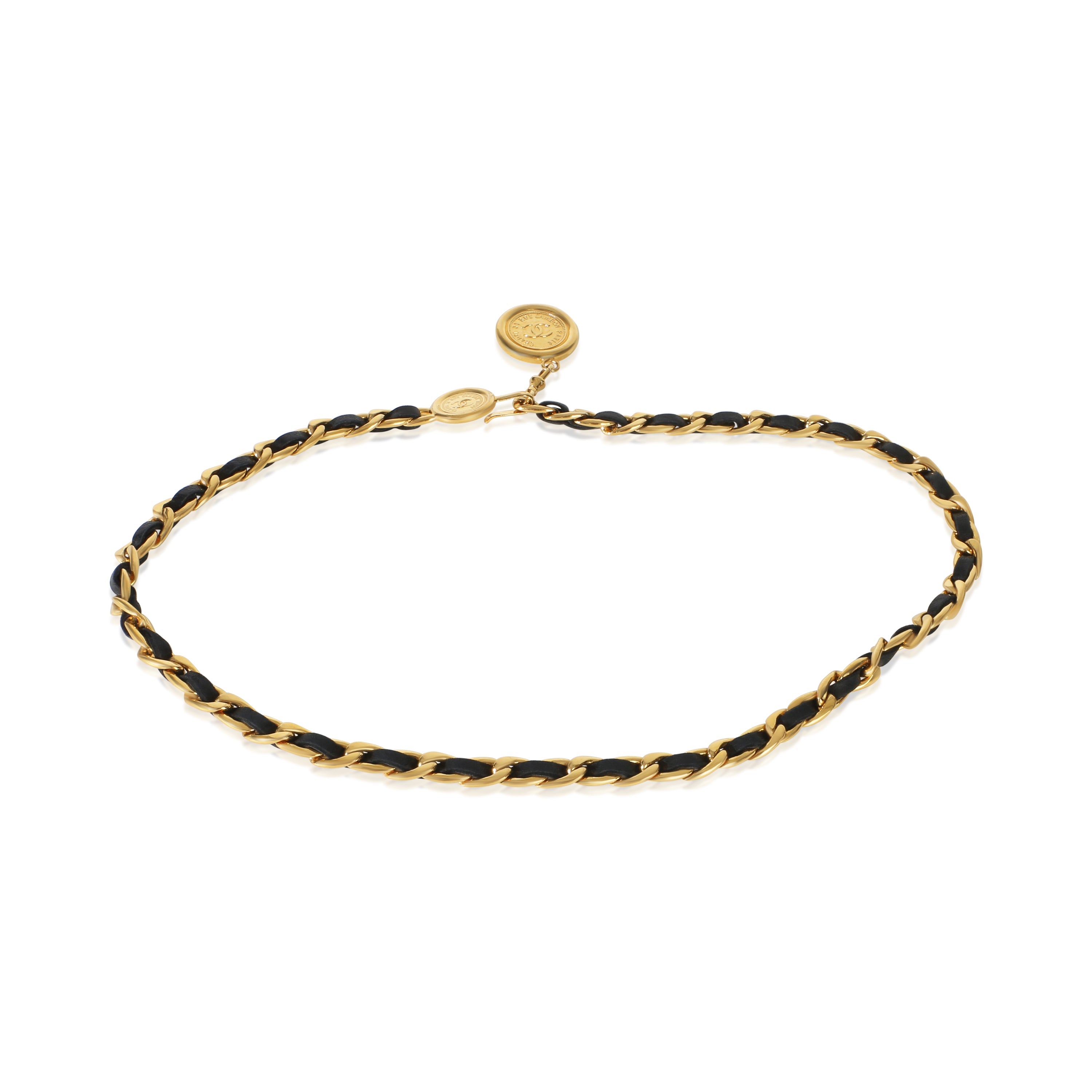 Chanel Gold-Plated Vintage Chain Link Belt