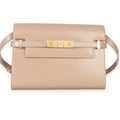 Saint Laurent Beige Calfskin Small Manhattan Shoulder Bag