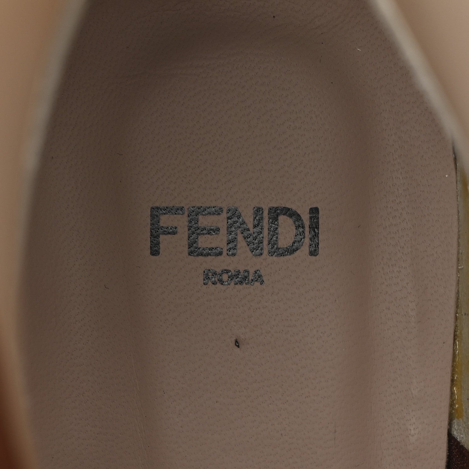 Fendi Glossy Neoprene FFrame Low Ankle Boots 37.5 White