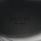 Gucci Canvas Calfskin GG Supreme Ankle Boots 39 Black