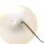Chanel Pearl CC Drop Earrings Gold