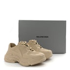 Balenciaga EVA Molded Womens Triple S Sneakers 39 Taupe