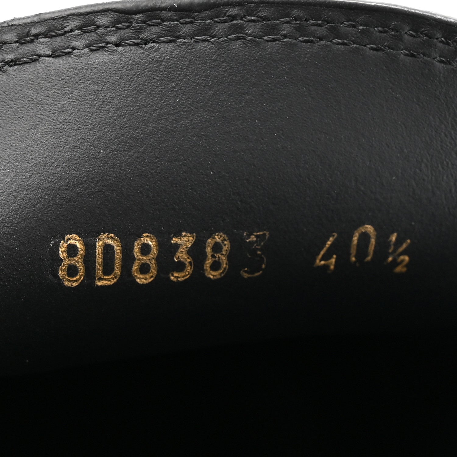 Fendi Vitello Abrasivato Fendigraphy 50mm Loafers 40.5 Black