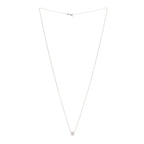 Chanel 18K White Gold Coco Crush Pendant Necklace