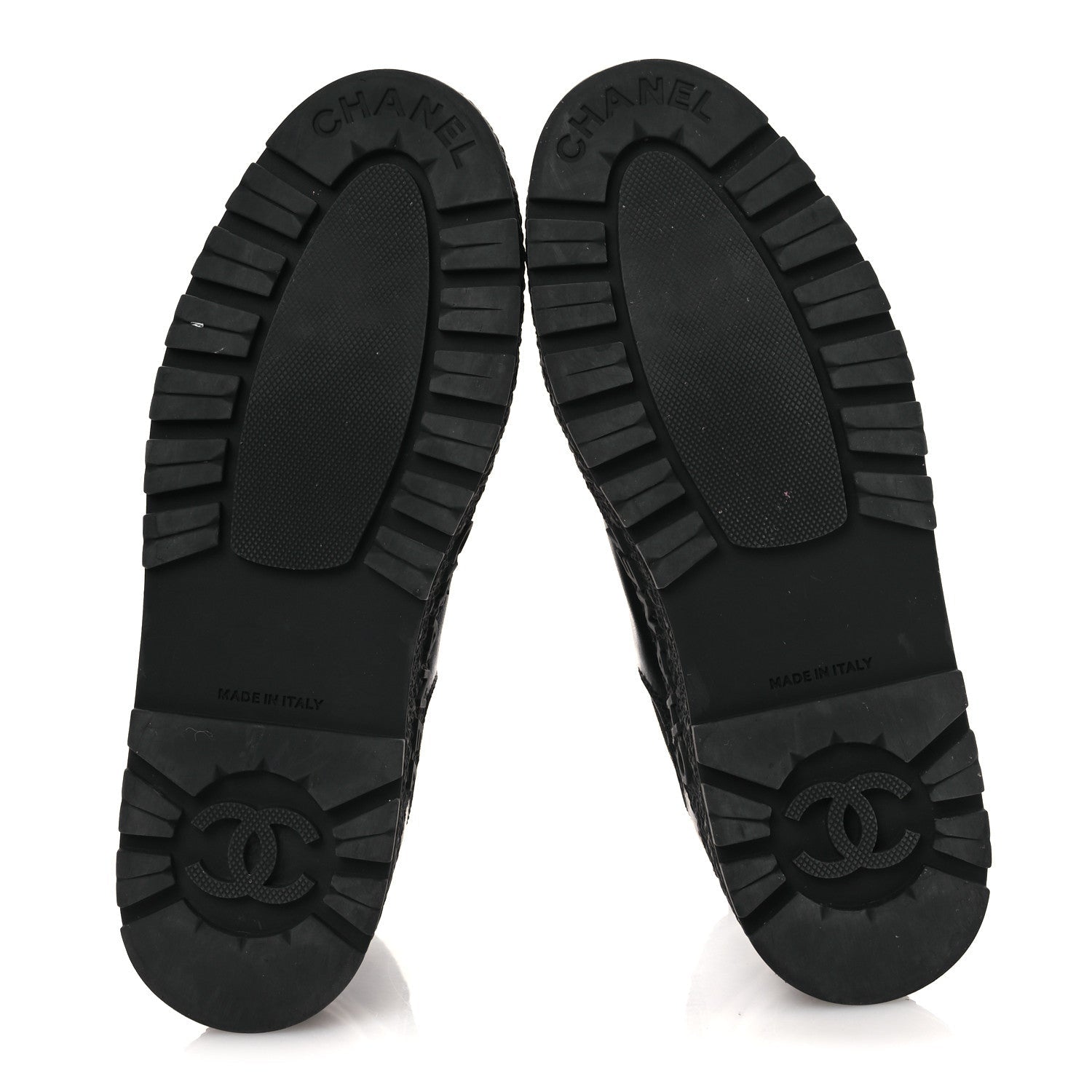 Chanel Calfskin Cap Toe CC Ankle Boots 38 Black